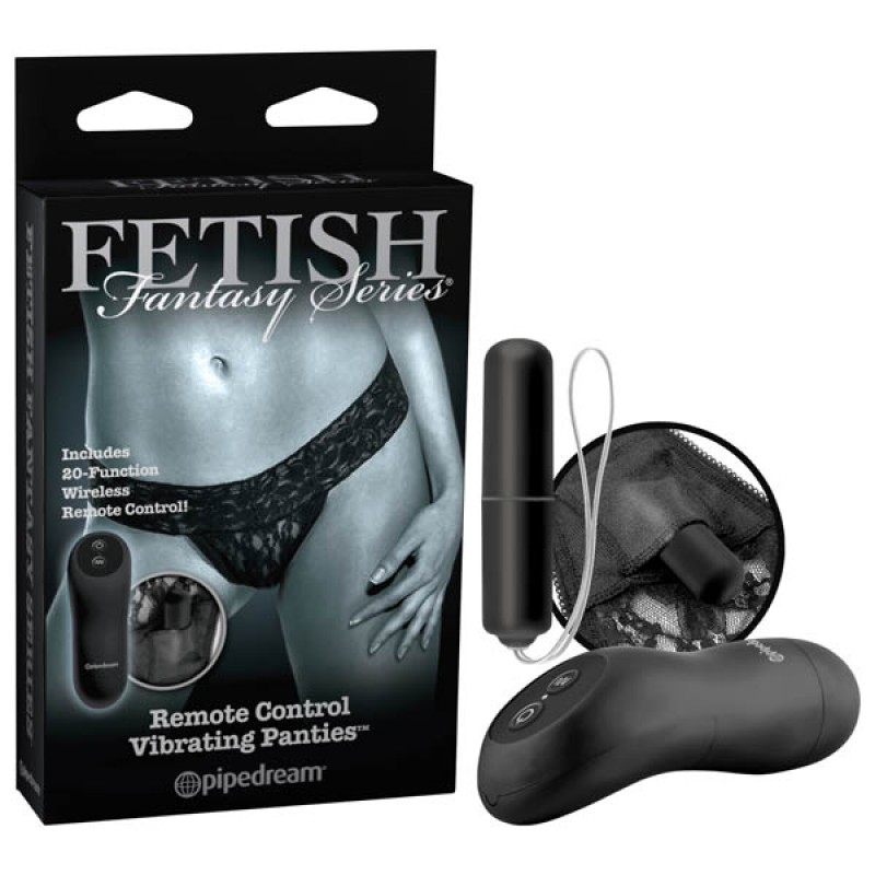 PipeDream Fetish Fantasy Series Limited Edition Remote Control Vibrating Panties - Regular Size